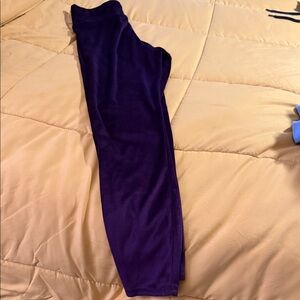 Women's fleecePurple leggings